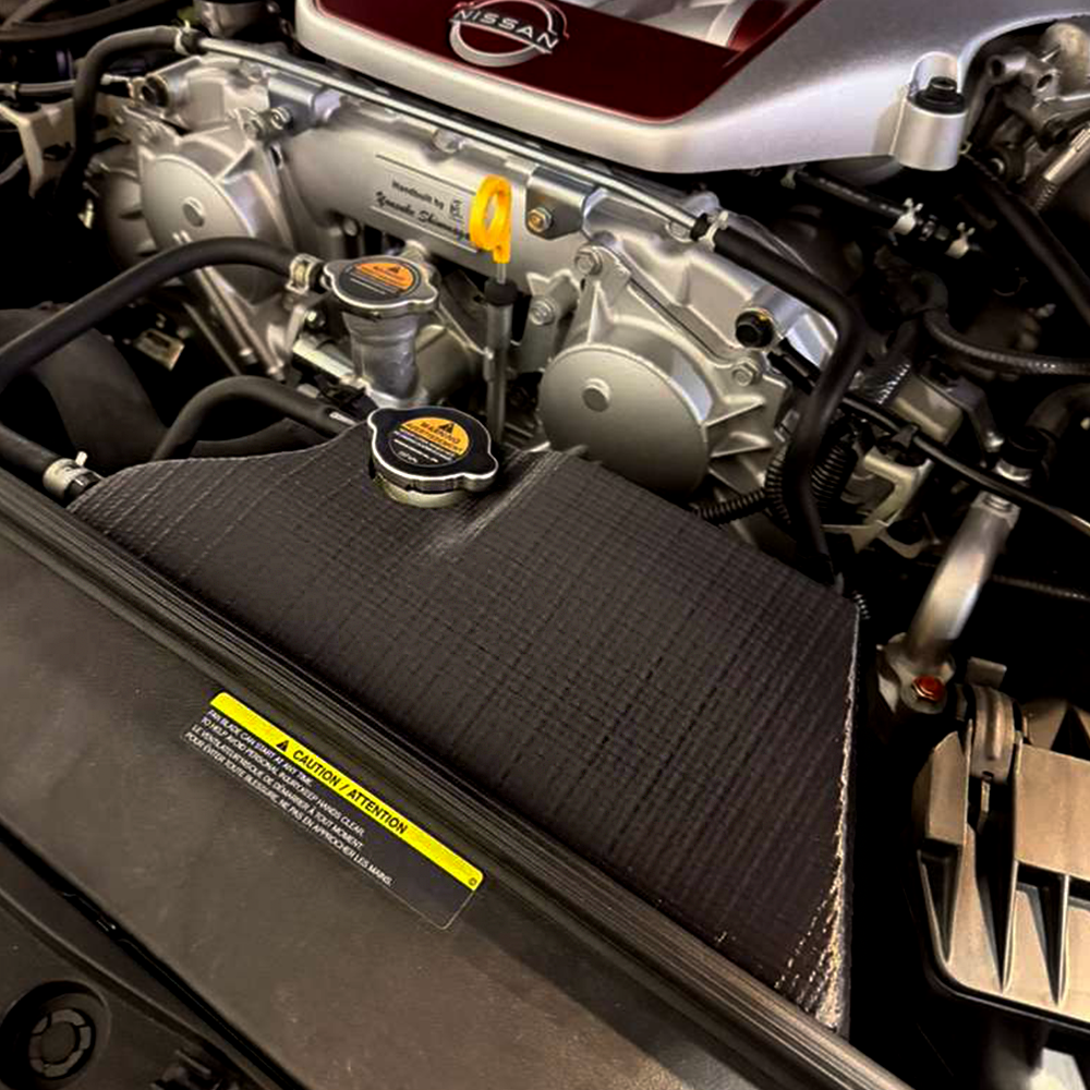 2009–2024 Nissan GT-R (R35) Coolant Reservoir Cover