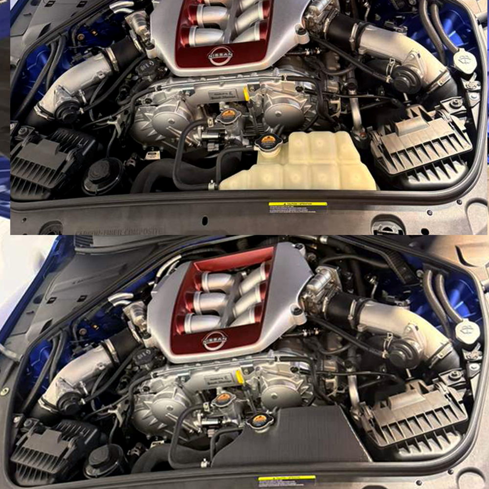2009–2024 Nissan GT-R (R35) Coolant Reservoir Cover